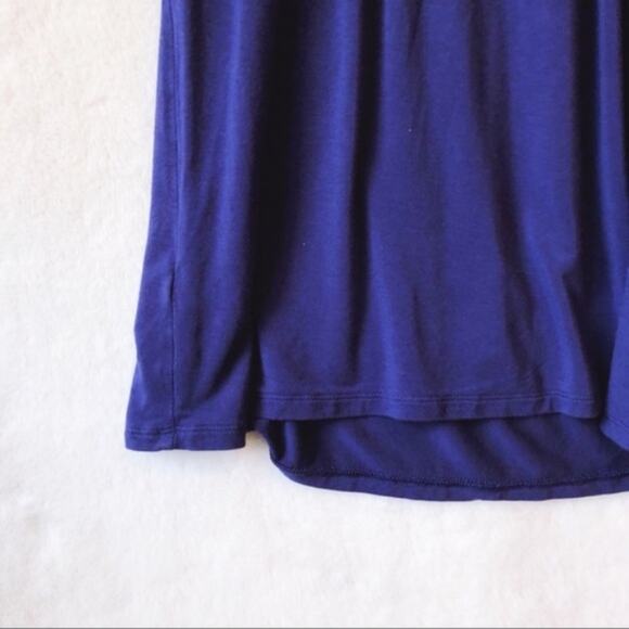 LOFT Blue Strappy Midi Dress - Picture 6 of 8